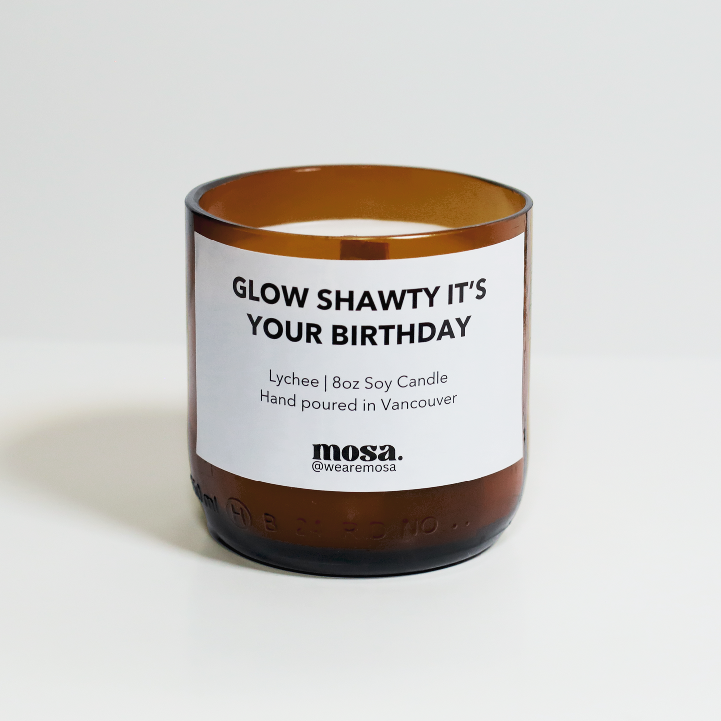 Lychee Scented Soy Candle